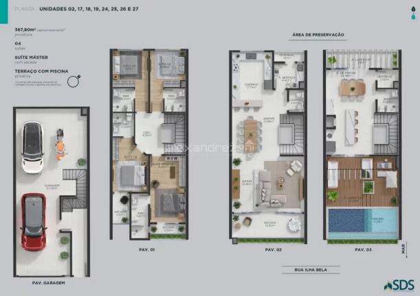 Imagem Casas Alto Padrão - 4 Ilhas