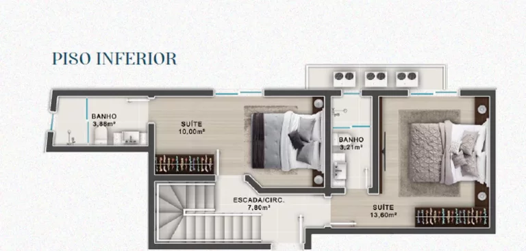 Imagem Sant Laurren - Apartamento à venda no bairro Canto Grande - Bombinhas/SC