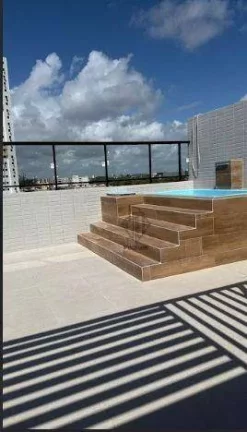 Imagem Coberturas com Piscina privativa nas proximidades de shopping e Parque Linear Parahyba 2 no bairro do Aeroclube / Bessa - CO0223