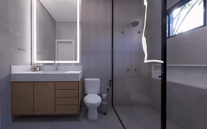 Imagem CASA TÉRREA COMPLETA 3 SUÍTES E PISCINA - ROYAL GARDEN - PAULÍNIA