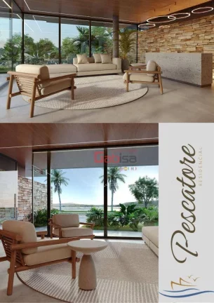 Imagem Apartamento com 2 dormitórios à venda, 71 m² por R$ 694.110,00 - Portinho - Cabo Frio/RJ