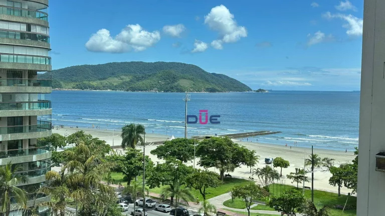 Imagem Apartamento com 3 dormitórios para alugar, 130 m² por R$ 8.800,00/mês - Boqueirão - Santos/SP