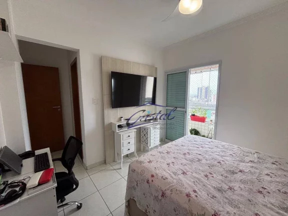 Imagem Apartamento com 3 dormitórios à venda, 119 m² por R$ 730.000 - Aviação - Praia Grande/SP