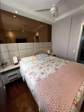 Imagem Apartamento 65m², 3 dormitórios, armários, sala 2 ambientes, varanda, cozinha, banheiro, 1 vaga d...