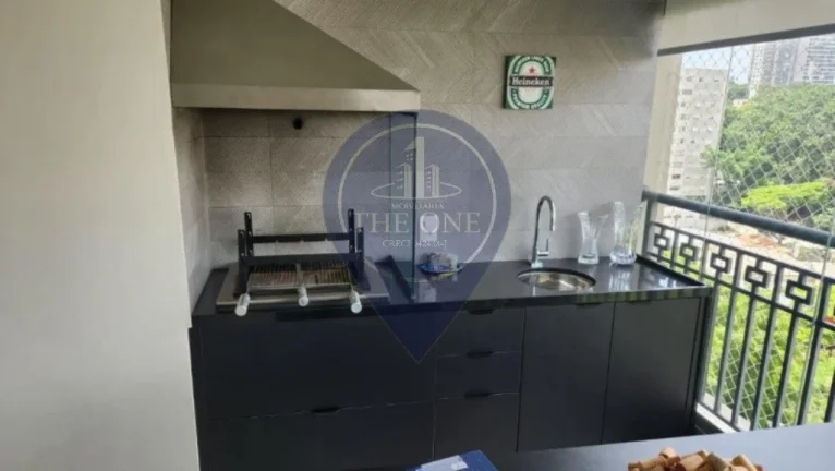 Imagem Oportunidade única: Apartamento à venda em Santo Amaro, São Paulo-SP, 3 quartos, 3 suítes, 3 salas, 5 banheiros, 137m² de área!