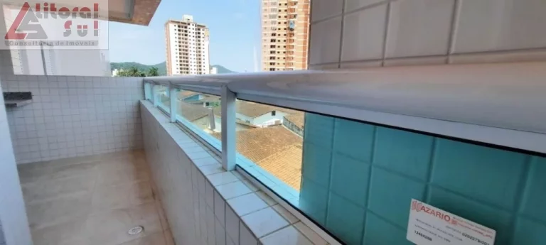Imagem Apartamento à venda na Guilhermina, Praia Grande-SP: 2 quartos, 1 suíte, 1 sala, 1 vaga de garagem, 69m²!