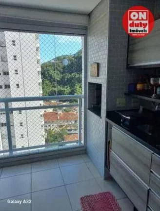Imagem Apartamento com 3 dormitórios à venda, 132 m² por R$ 1.270.000,00 - Marapé - Santos/SP