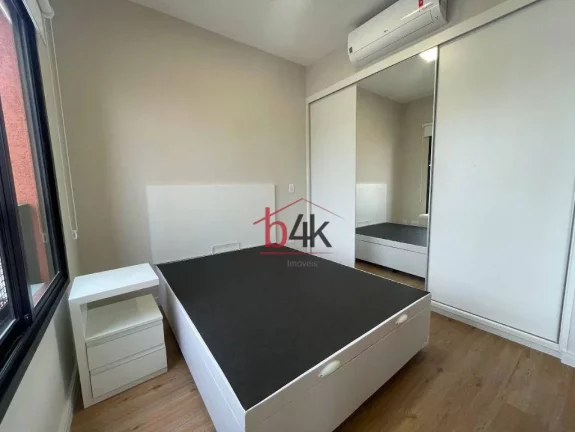 Imagem Apartamento mobiliado com 1 dormitório para alugar, 34 m² por R$ 3.942/mês - Chácara Santo Antônio (Zona Sul)