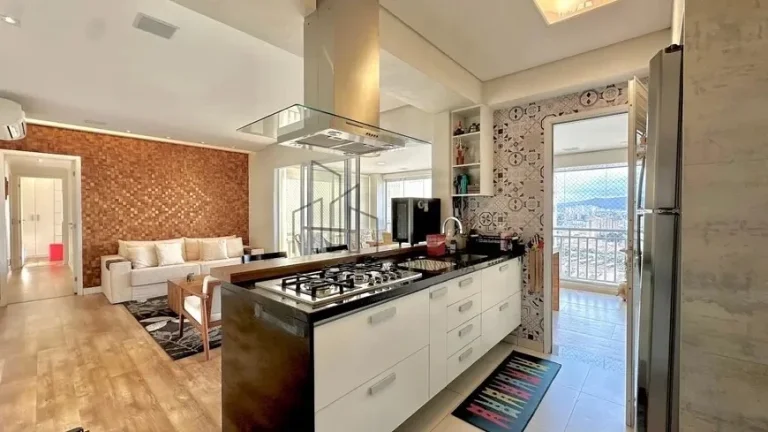 Imagem Apartamento Vila Romana - 139M², 3 Dorms, 2 Suítes, 3 Vagas Determinadas, Varanda Gourmet, Móveis, Armários Embutidos, Split, Academia.