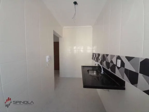 Imagem Apartamento com 2 dormitórios à venda, 56 m² por R$ 380.000,00 - Mirim - Praia Grande/SP
