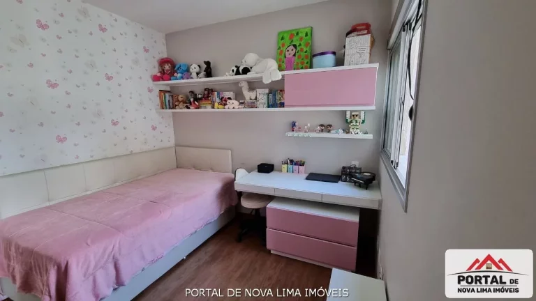 Imagem Apartamento de 3 Quartos a venda no Vila da Serra, andar alto, com Vista Definitivada. Lazer completo, Sinta se num Resort