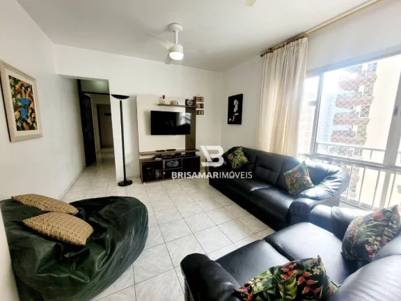 Imagem Apartamento com 3 dormitórios à venda, 103 m² por R$ 570.000,00 - Pitangueiras - Guarujá/SP