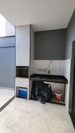 Imagem Casa moderna com 3 dormitórios à venda, 105 m² por R$ 764.000 - Jardim Residencial Veneza - Indaiatuba/SP