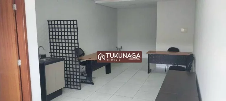 Imagem Sala para alugar, 32 m² por R$ 1.265,00/mês - Vila Galvão - Guarulhos/SP