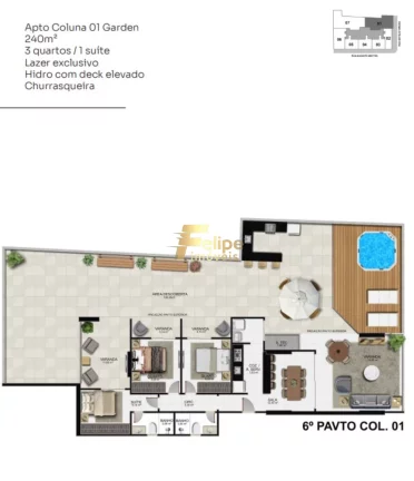 Imagem MAIS NOVO EMPREENDIMENTO IMOBILIÁRIO SURGINDO NO CENTRO DE GUARAPARI/ES, APARTAMENTO DE 03 QUARTOS, SENDO 01 SUÍTE, COM VISTA PRIVILEGIADA!