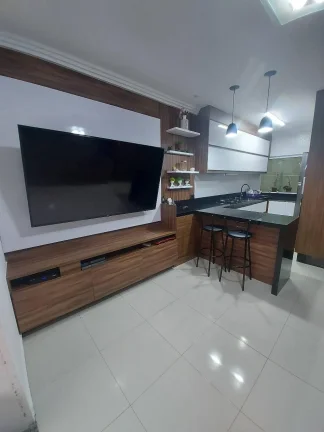 Imagem Sobrado Todo Planejado 115 m² 2 Dormitorios sendo 2 Suítes e 2 Vagas