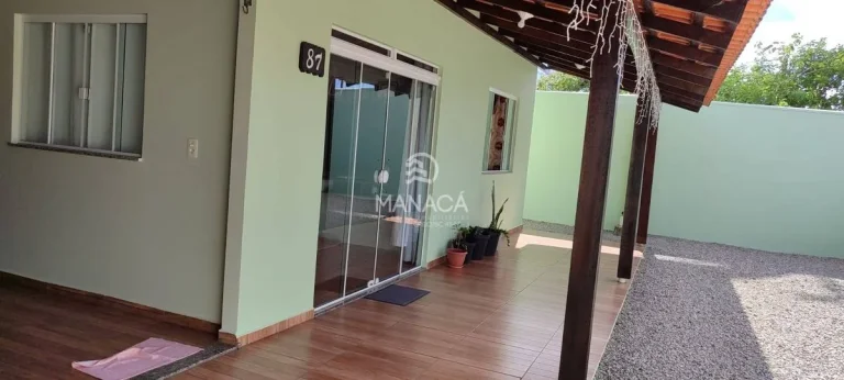 Imagem Casa 2 quartos 1 suíte, 600m da praia, garagem pra 2 carros no São Cristóvão