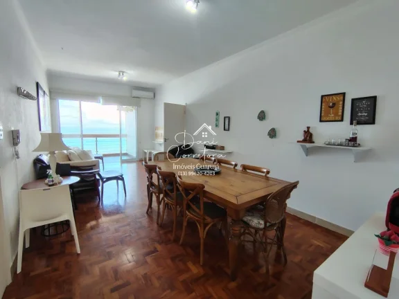 Imagem Apartamento à venda em Guarujá-SP, Pitangueiras: 2 quartos, 1 suíte mais dep, 2 salas, 3 banheiros, 1 vaga de garagem, 110m².