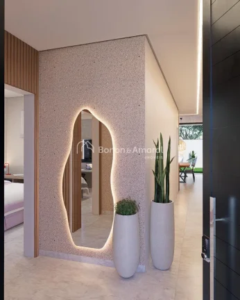 Imagem Casa com excelente projeto, acabamento primoroso, completa e integrada, feita sob medida para você ...