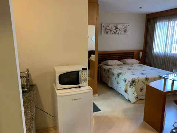 Imagem Apartamento disponível para locação no Wyndham São Paulo Paulista, com 27m², 1 dormitórios e 1 vaga de garagem