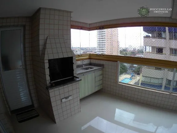 Imagem Apartamento com 3 dormitórios à venda, 121 m² por R$ 800.000,00 - Aviação - Praia Grande/SP