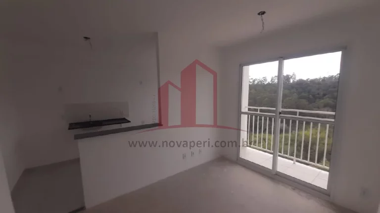 Imagem Apartamento à venda no Jardim Luciana em Franco da Rocha-SP: 2 quartos, 1 sala, 1 vaga de garagem, 46,00m² de área. Venha conferir!