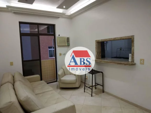 Apartamento com 2 dormitórios à venda, 87 m² por R$ 422.000 - Boqueirão - Santos/SP a uma quadra da praia