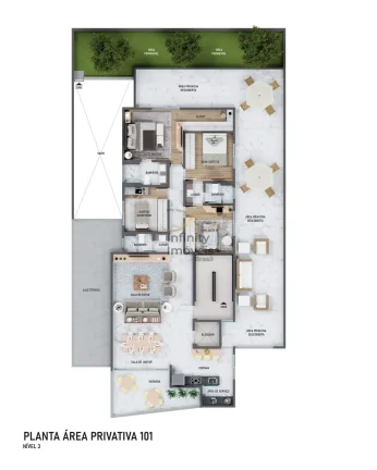 Imagem DE ANIMA RESIDENCE - Apartamento à venda no bairro Castelo - Belo Horizonte/MG