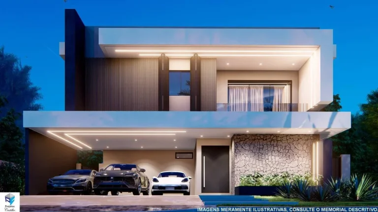 Imagem Jardim do Golfe III Casa 04 Suítes 450 metros 6 vagas garagem