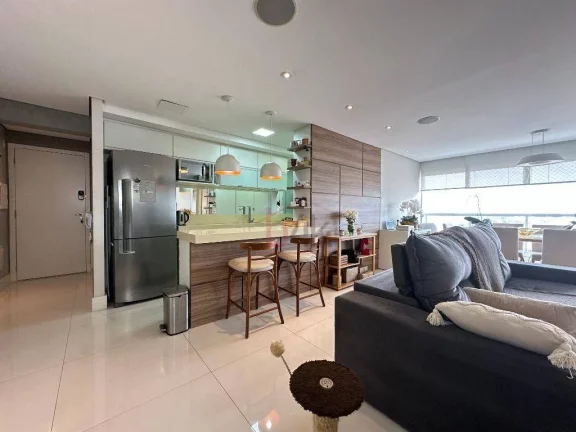 Imagem Apartamento mobiliado com 1 dormitório suíte à venda no Brooklin