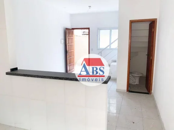 Imagem Sobrado com 2 dormitórios à venda por R$ 200.000,00 - Jardim Anhangüera - Praia Grande/SP