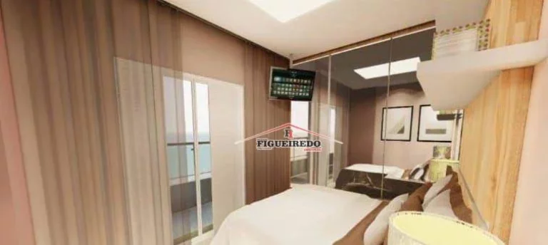 Imagem Apartamento à venda, 91 m² por R$ 550.000,00 - Tupi - Praia Grande/SP