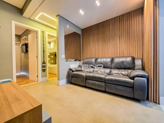 Imagem Apartamento Pé na areia à Venda no Edifício Blue Waves, com 3 dormitórios 1 suíte 87m² - Riviera de São Lourenço - Bertioga SP