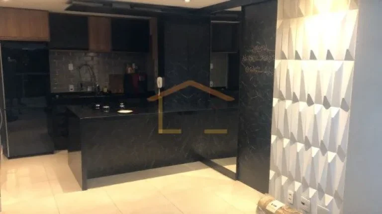 Imagem Apartamento 2 dormitórios, sendo 1 suíte, rico em armários, ar condicionado, sala 2 ambientes, sa...