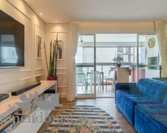 Imagem Apartamento 128m² , 3 suites e 3 vagas, com vista permanente para o Parque da Agua Branca