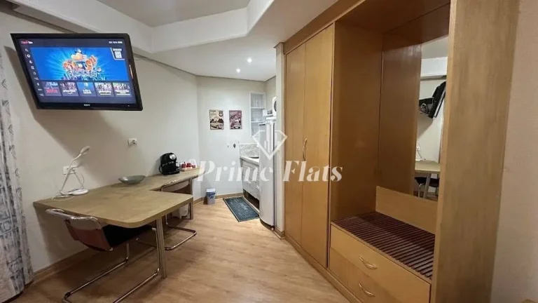 Imagem Flat disponível para venda no Hotel Bienal Suítes, com 28m², 1 dormitório e 1 vaga