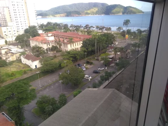 Imagem Apartamento frente ao mar região nobre da cidade com 01 suíte em Santos