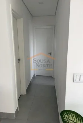 Imagem Apartamento com 64 m² de área útil, bem distribuídos, com varanda integrada à sala, proporciona...