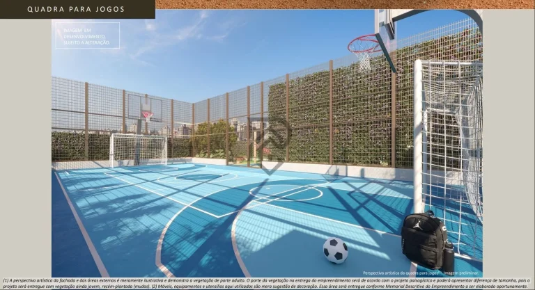 Imagem Apartamento Alto Padrão em Brooklin, com quadra de Tênis