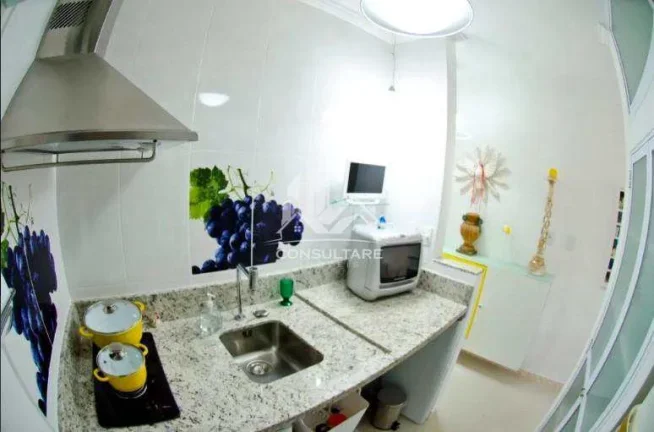 Imagem Apto com 1 dorm no Itararé, São Vicente-R$ 325 mil,Cod:7691FSM