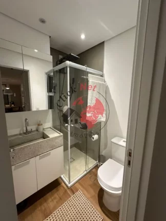 Imagem Apartamento Lindíssimo Mobiliado com 1 dormitório e 1 vaga à venda no bairro Rudge Ramos, São Bernardo do Campo