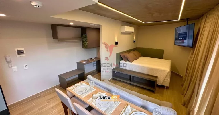Imagem Vende-se flat mobiliado, pronto para rentabilizar na beira-mar do Cabo Branco