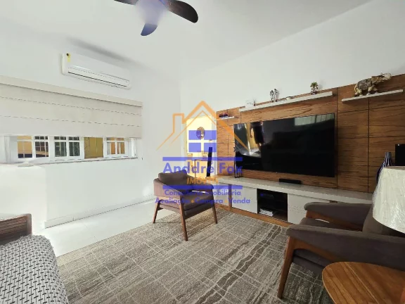 Imagem Casa com 2 salas, varanda, 3 quartos, 3 suítes, copa cozinha, depend., a. de serv., quintal, garagem, à venda, 160 M², por R$ 1.298.000 – Grajaú.