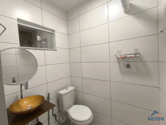 Imagem Casa no 2° Pavimento com 2 Quartos para Locação Anual no Bairro Muquiçaba - Guarapari/ES