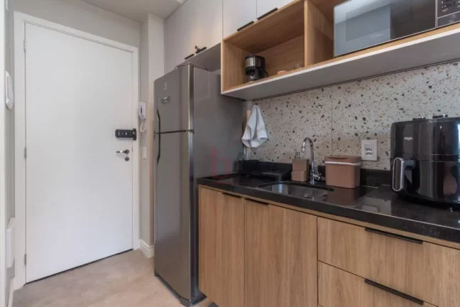 Imagem Studio Mobiliado 25m² no Brooklin: Lazer Completo ao Lado do Metrô