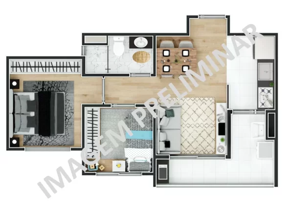 Imagem APARTAMENTO RESIDENCIAL em São Paulo - SP, Jardim São Luís