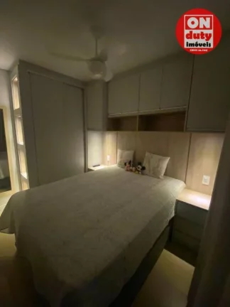 Imagem Apartamento com 2 dormitórios à venda, 45 m² por R$ 320.000,00 - Areia Branca - Santos/SP