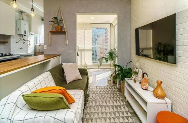 Imagem Apartamento Jardim Paulistano - 43M², 1 Dorm, 1 Vaga, Próximo ao Metrô.
