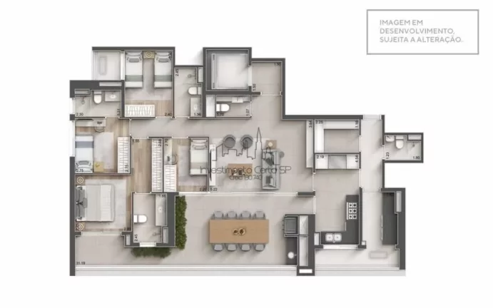 Imagem Apartamento de 160m² na Mooca