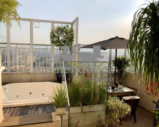 Imagem Cobertura duplex na Vila Romana, face Norte, com muito sol o dia inteiro e o ano inteiro.